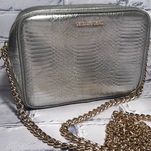Victoria's Secret Silver Metallic Crossbody